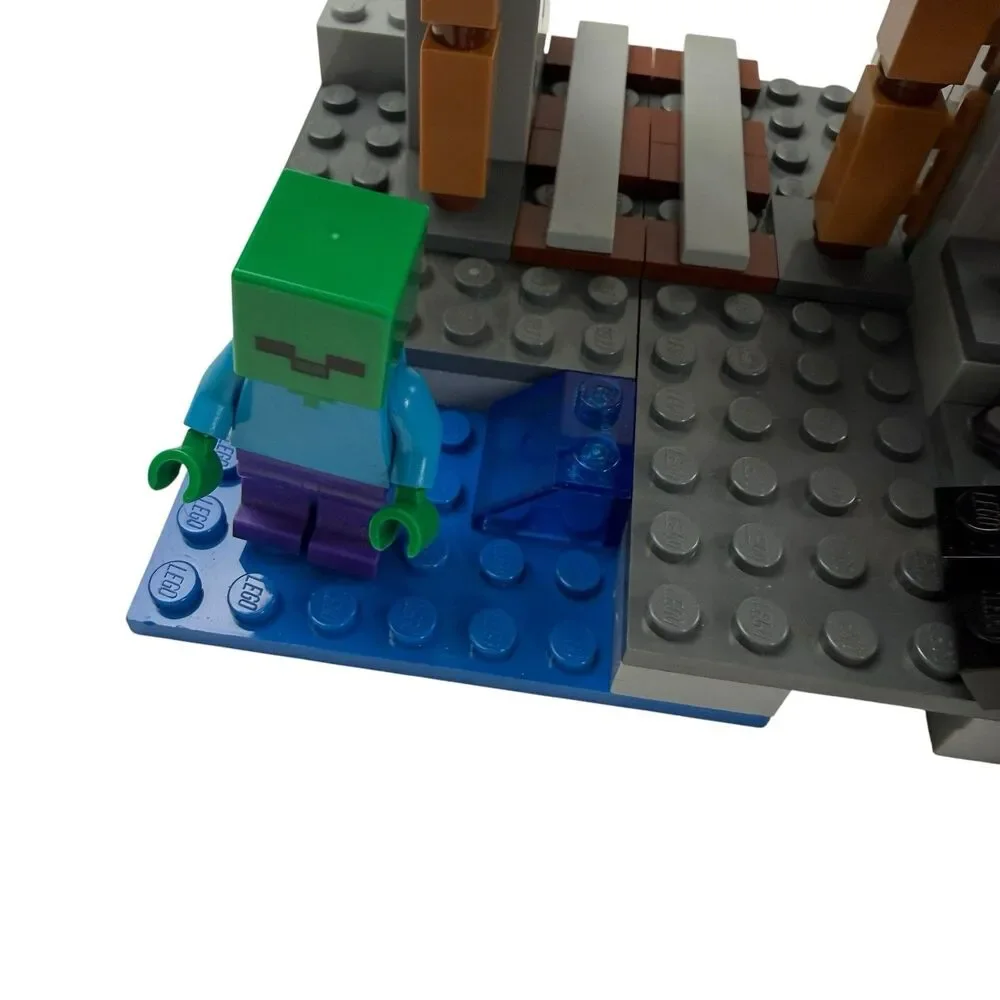 LEGO Minecraft The Abandoned Mine 21166 Manual - No Box - Missing one piece